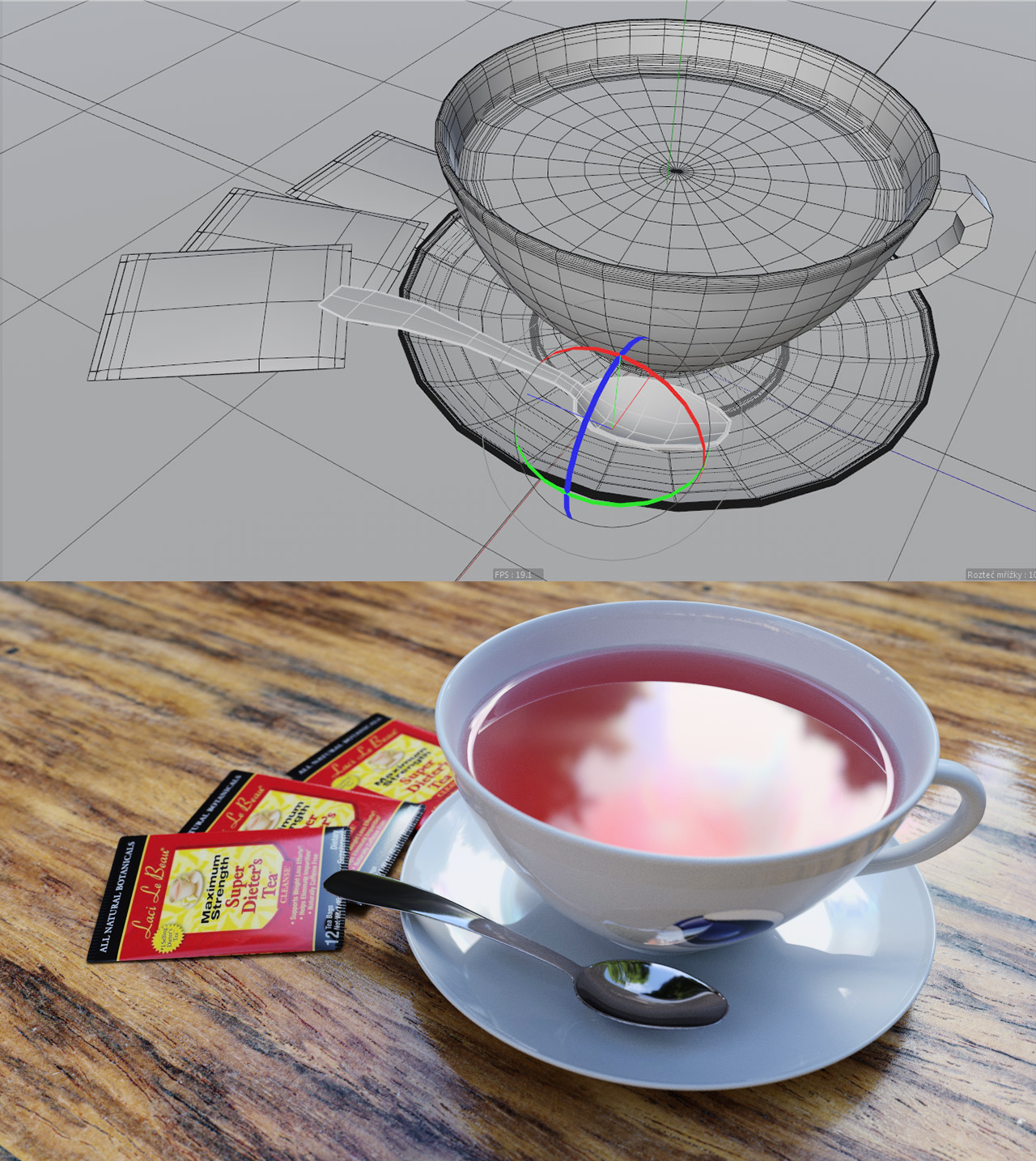 Dvoudenní kurz 3D modelování v Cinema 4D—individuální, 10 hodin